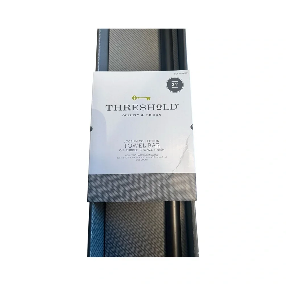 Threshold JOCELIN Collection Towel Bar Oil-Rubbed Bronze Finish‎ New